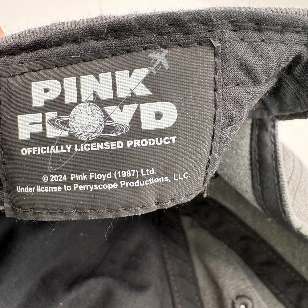 Pink‎ Floyd North American Tour 73 Baseball Cap Gray Officially Licensed OSFM